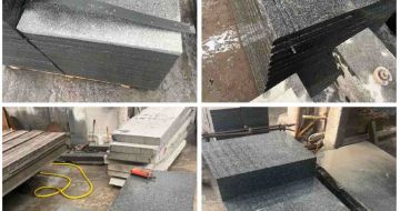 商丘 芝麻黑地铺石材