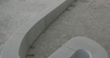 商丘 花岗岩整石坐凳拼装