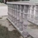 商丘 芝麻白圆形光面花瓶柱，栏杆