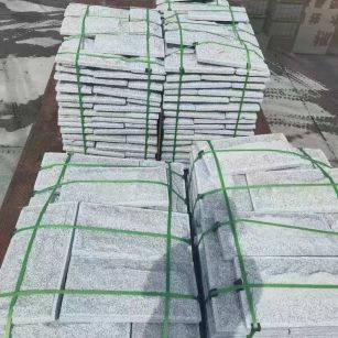 商丘 芝麻白蘑菇石装车出货