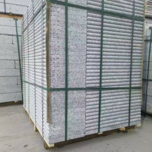 商丘 芙蓉白3公分厚磨圆边、拉槽，楼梯踏步