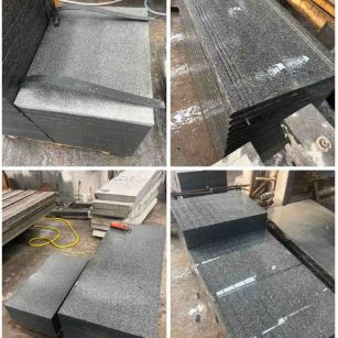 商丘 芝麻黑地铺石材