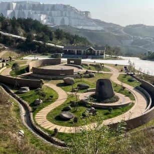 商丘仿古石铺装整体效果