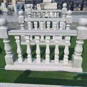 商丘 别墅石材栏杆特写