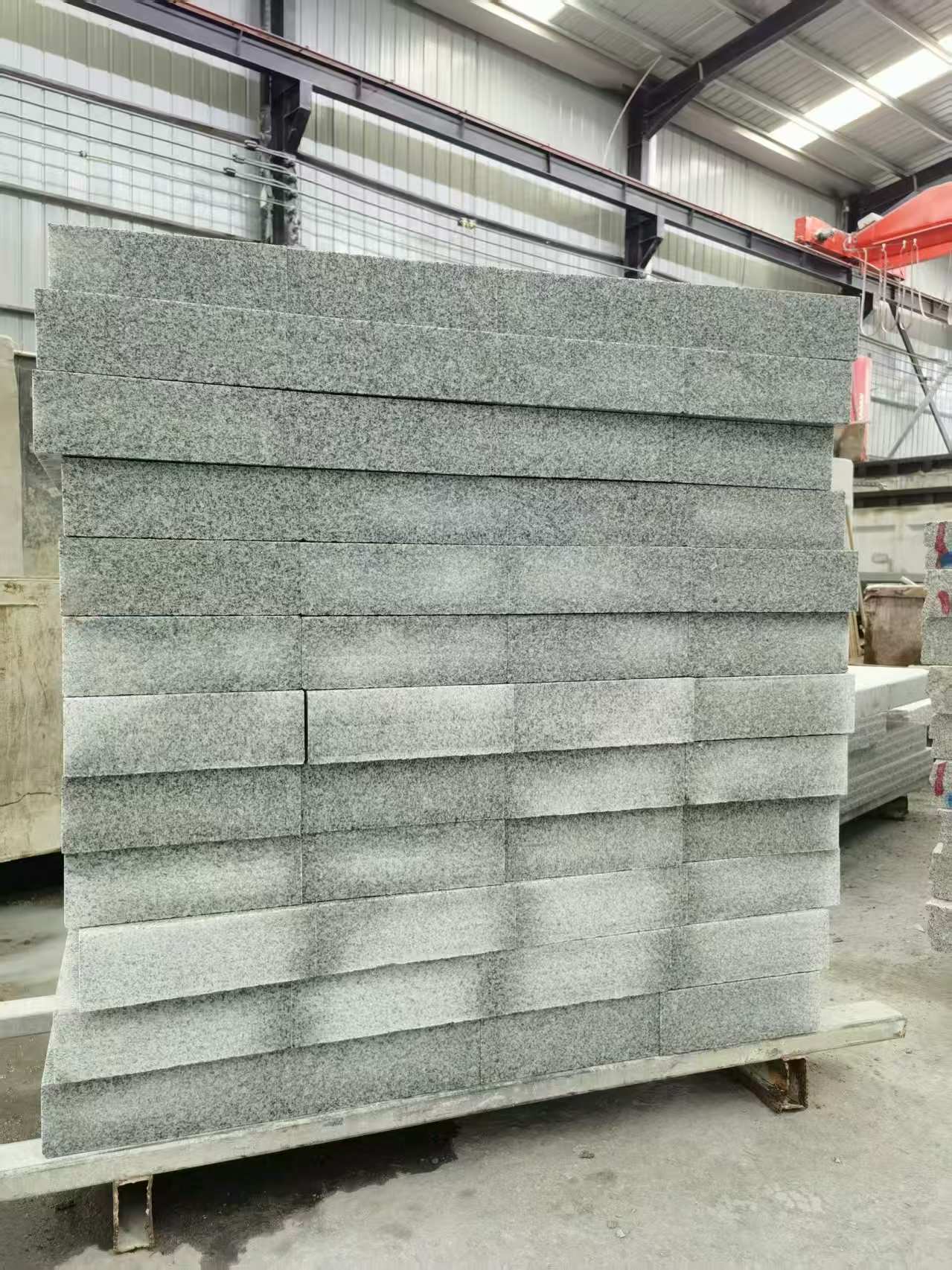 商丘 芝麻白10公分300*600广场地铺，A料定制，尺寸标准，厚薄均匀