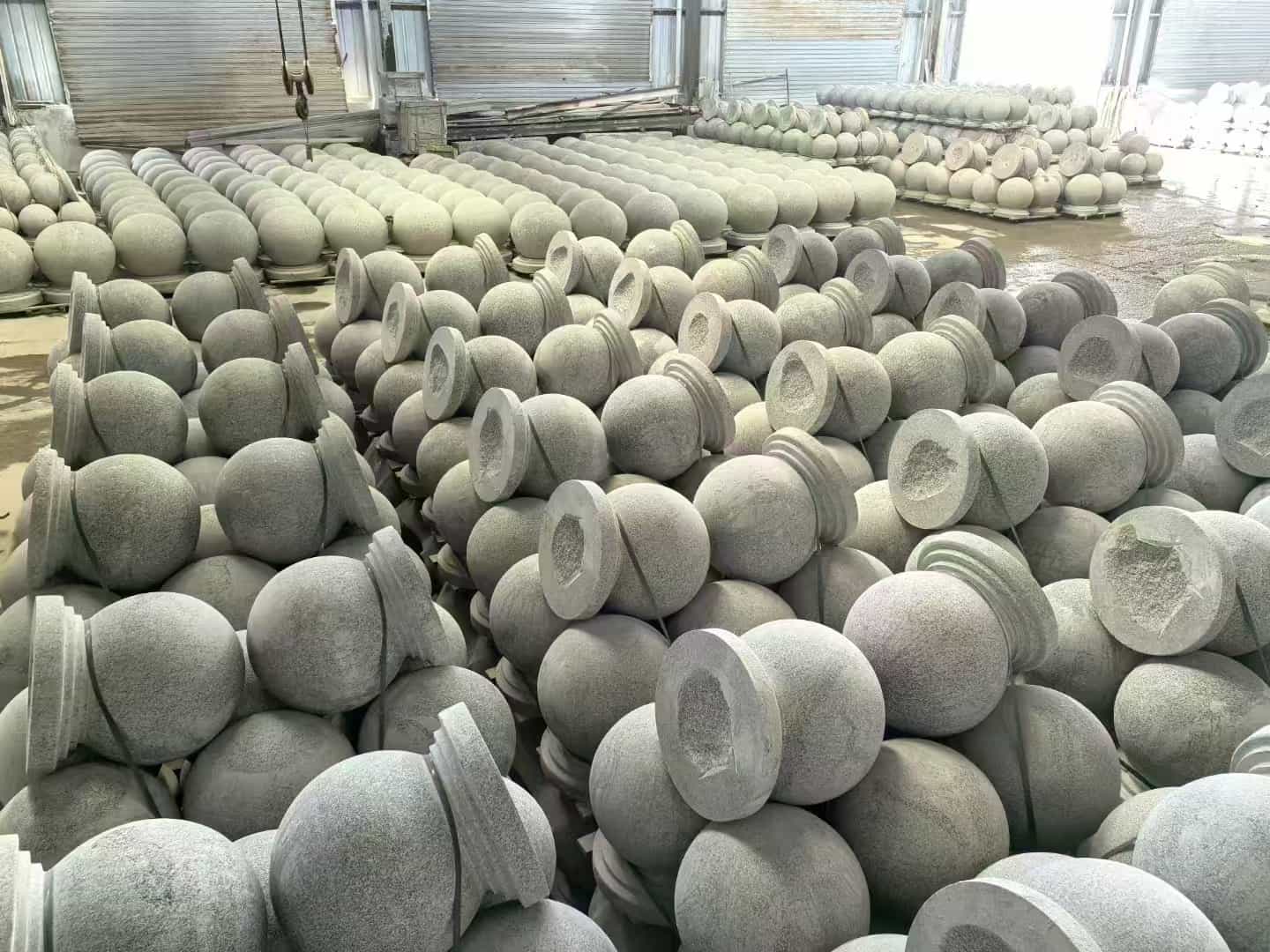 商丘石材挡车球