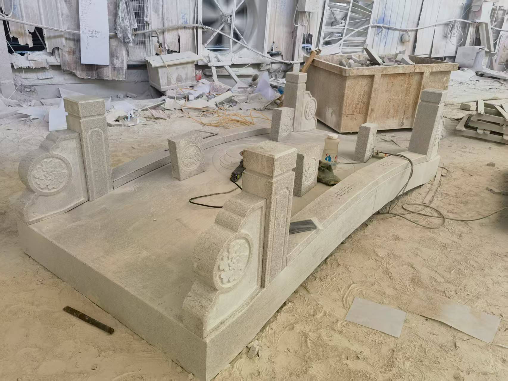 商丘 芝麻灰火烧面石桥-拼装