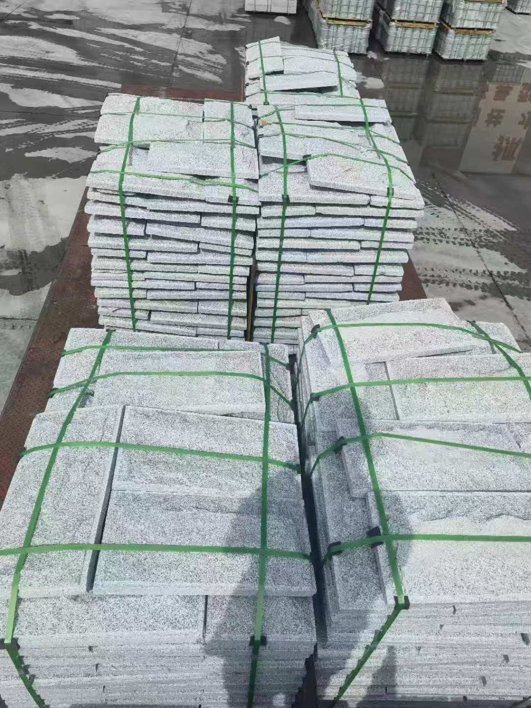 商丘 芝麻白蘑菇石装车出货