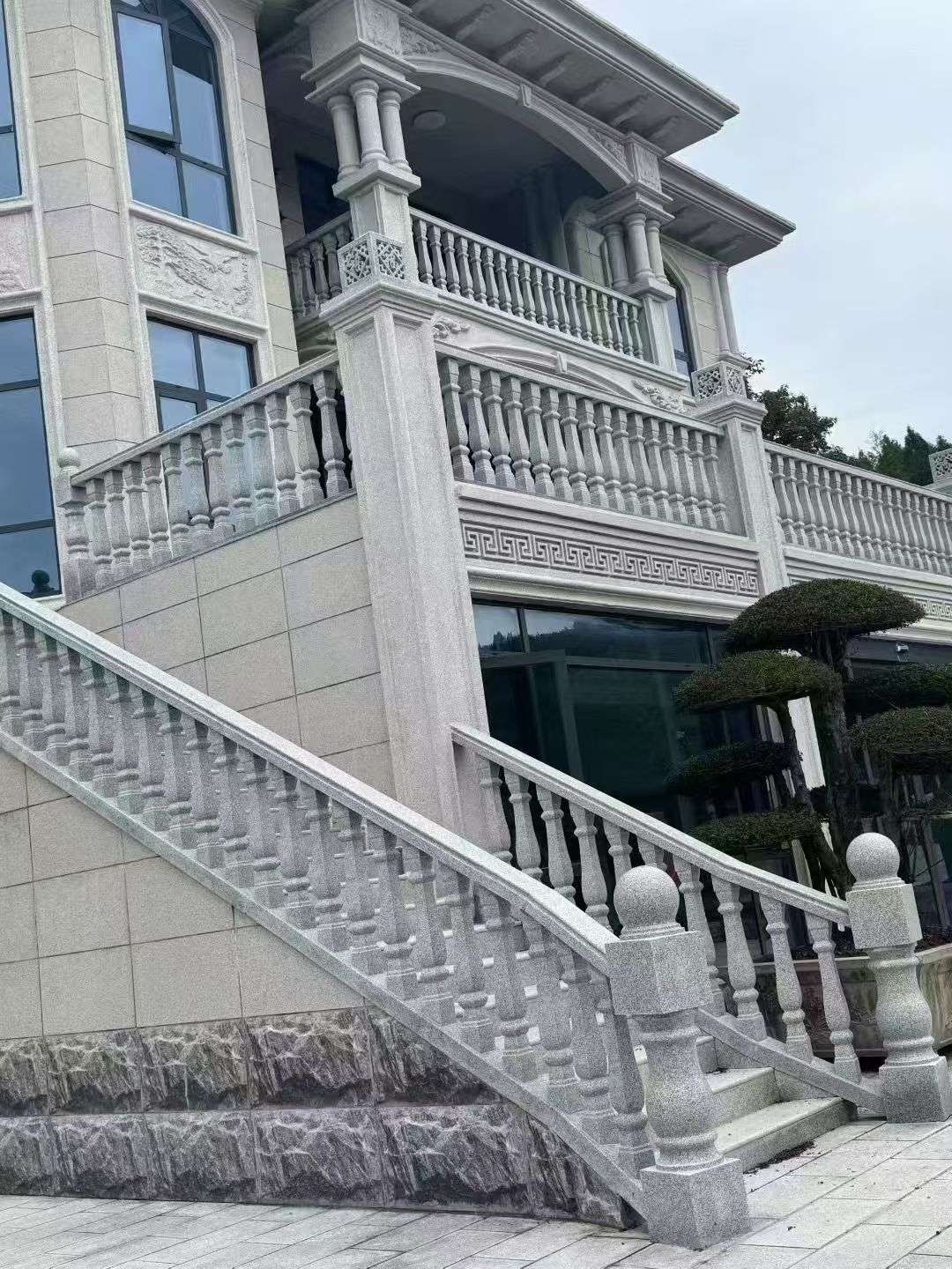 商丘 芝麻白别墅，栏杆