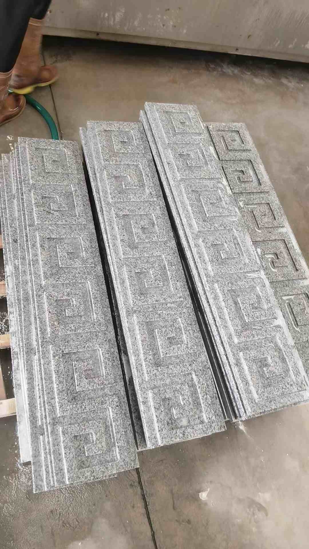 商丘 别墅回纹线条，雕刻