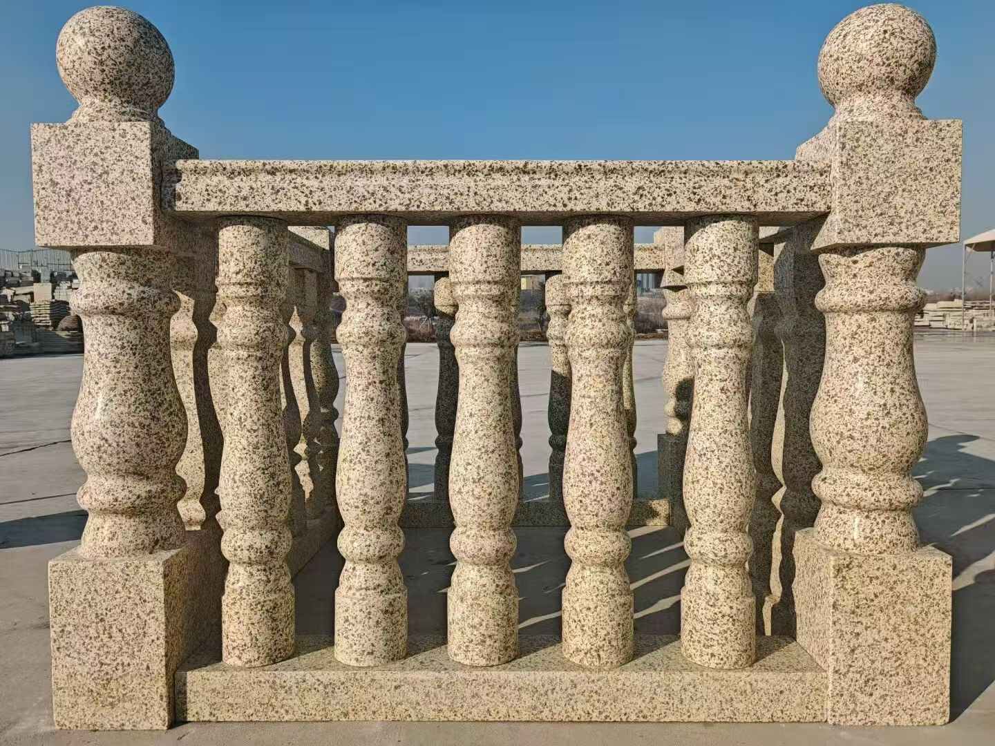 商丘 黄金麻栏杆（扶手，花瓶柱，将军柱）