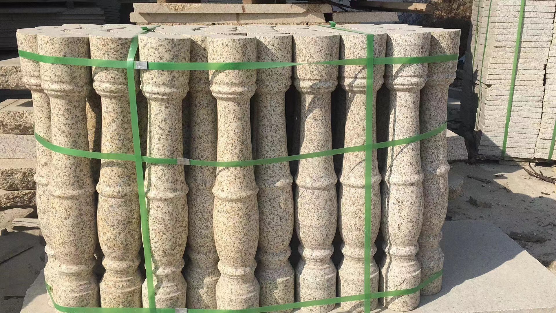 商丘黄金麻石栏杆扶手